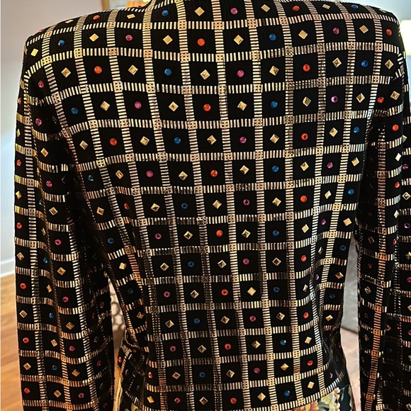 Vintage St John Bejeweled Short Jacket - Picture 4 of 4
